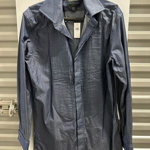 Banana Republic Men's Navy Shirt Jacket